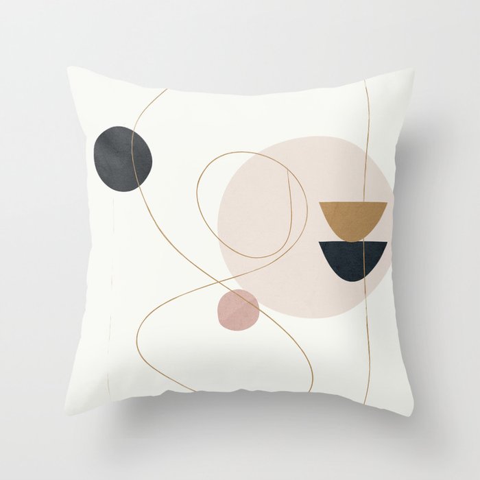 Abstract art pillow deals