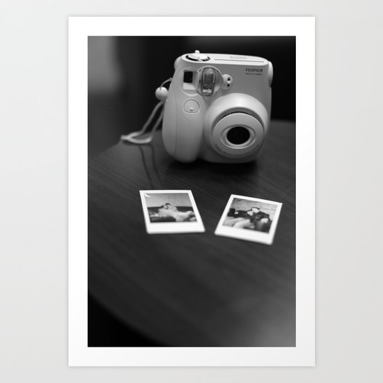 nostalgic Polaroids Art Print