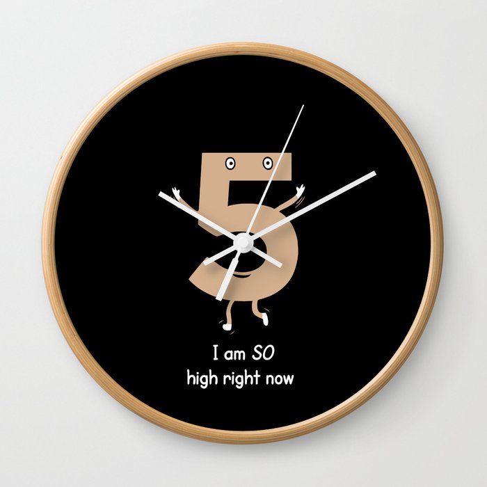 High-5 Wall Clock