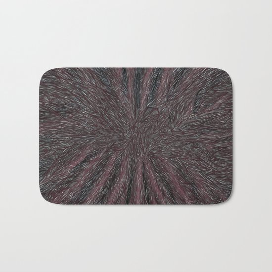 Abstract - Raven Flow. Bath Mat