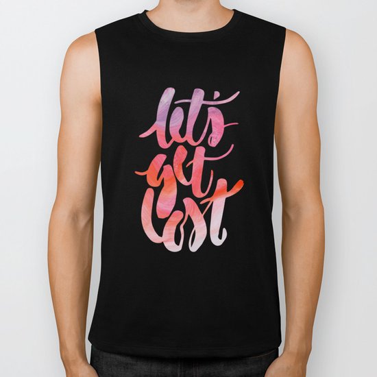 Let's Get Lost Biker Tank