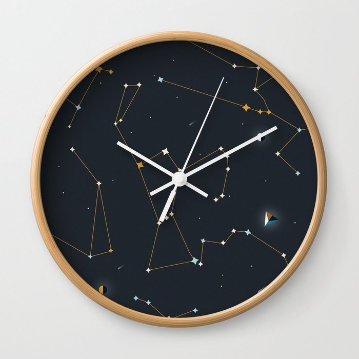 Orion and the Pleiades Wall Clock