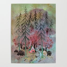 A little house in the woods Poster