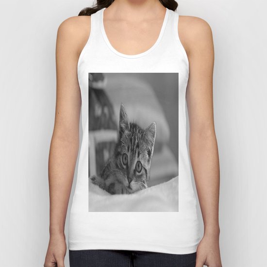 cat Unisex Tank Top