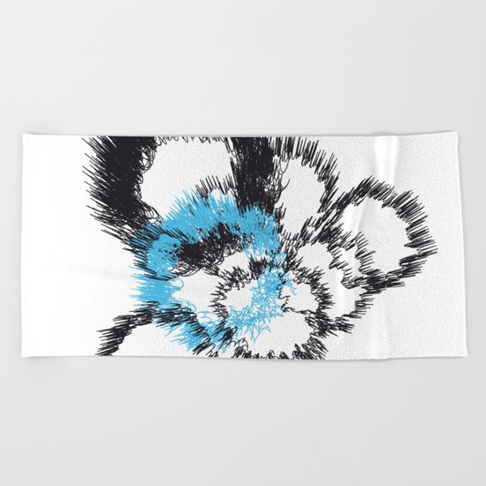 negrin2-white Beach Towel