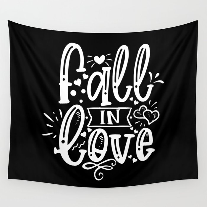 Fall In Love Wall Tapestry