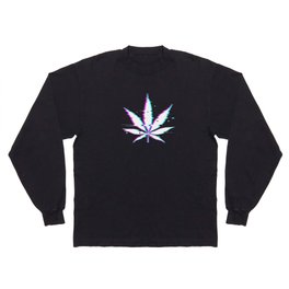 Weed glitch Long Sleeve T-shirt