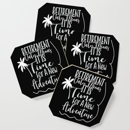 Retirement Retiree Retiree Holiday Coaster | Graphicdesign, Pensioner, Giftidea, Iampensioner, Habit, Pension, Retire, Holiday, Retirees, Gift 