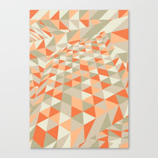 Triangulation Canvas Print