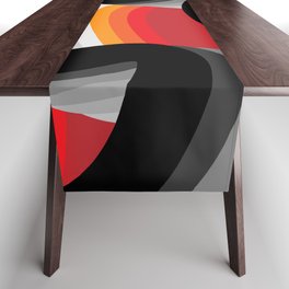 Abstract Waves Table Runner