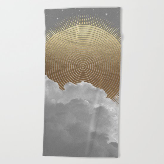 Nothing Gold Can Stay Beach Towel