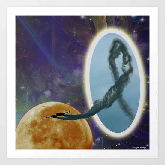 Into Another Dimension Art Print