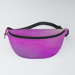 Abstract watercolor purple Fanny Pack
