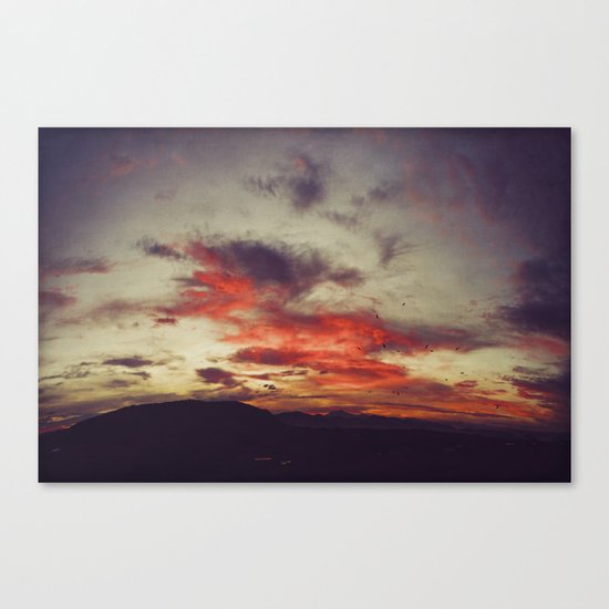 Supersaturated Dawn Canvas Print
