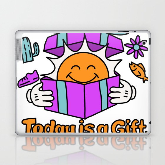 Today Is A Gift Laptop & iPad Skin
