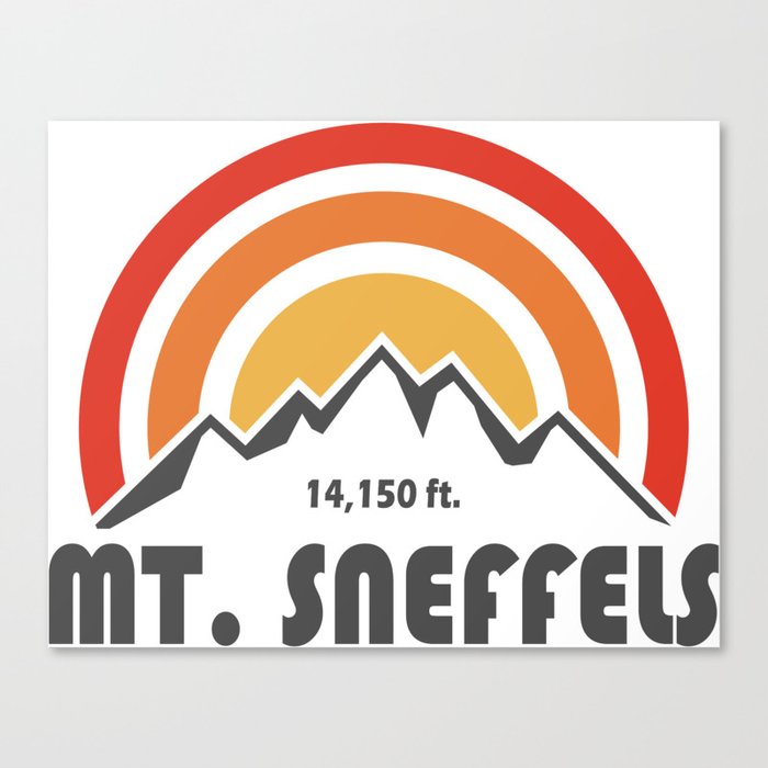 Mt. Sneffels Colorado Canvas Print