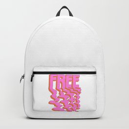 Feeling,:FREE Backpack | Society6, Typographicposter, Pop Art, Typography, Popularart, Trendingart, Stencil, Graphicdesign, Trendingposts, Quotes 