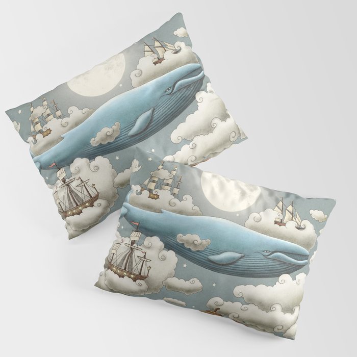 Ocean Meets Sky Pillow Sham by Terry Fan Society6