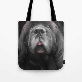 White Whiskers Tote Bag