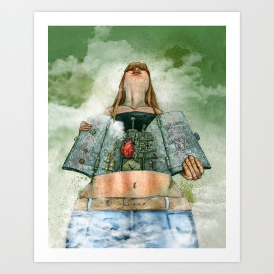 Overheated Art Print