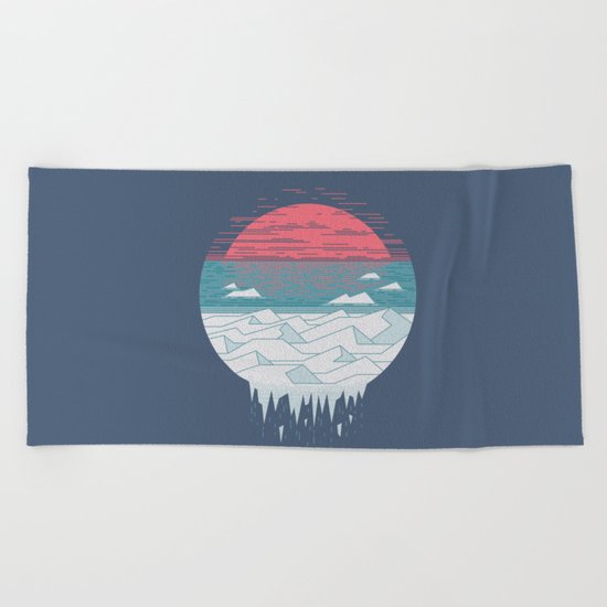 The Great Thaw Beach Towel