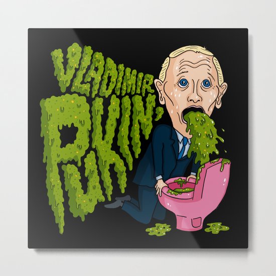 Vlad Pukin' Metal Print