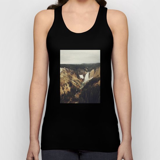 Yellowstone Falls Unisex Tank Top