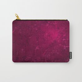 PINK PURPLE MAGENTA GRUNGE BACKGROUND. Carry-All Pouch