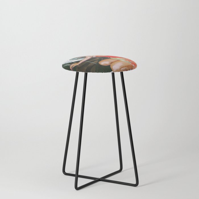 Hel Mort's Women, un Dieu sans Victoire Counter Stool