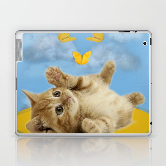 Kitty Wonder Laptop & iPad Skin