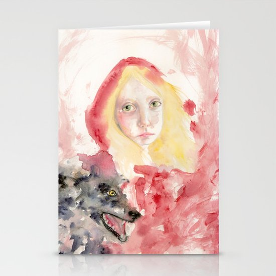 Little Red Stationery Cards