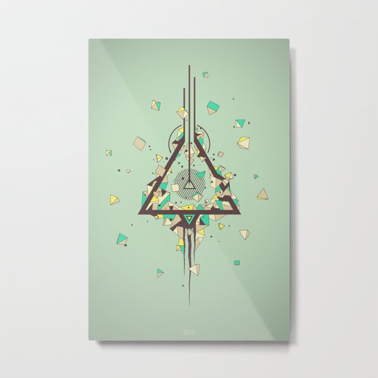 Discovering Higgs Boson Metal Print