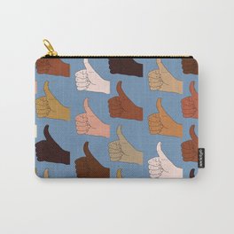 Thumbs Up - Skin Tones Carry-All Pouch