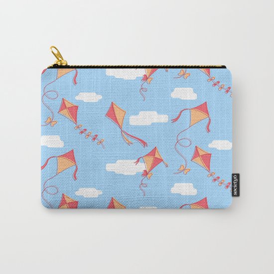 kites and clouds Carry-All Pouch