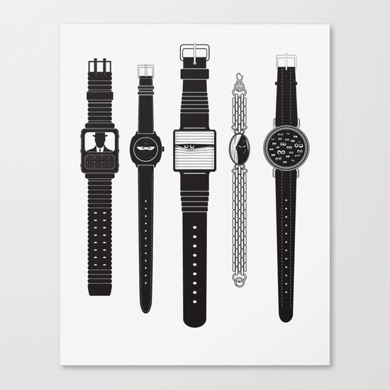 Watching V2. Canvas Print