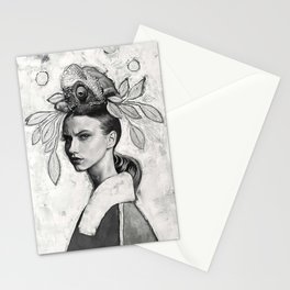 Queen Chameleon Stationery Cards