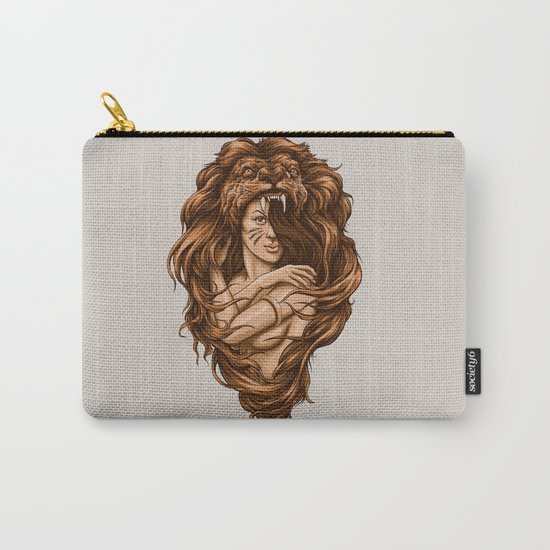 Lion Queen Carry-All Pouch
