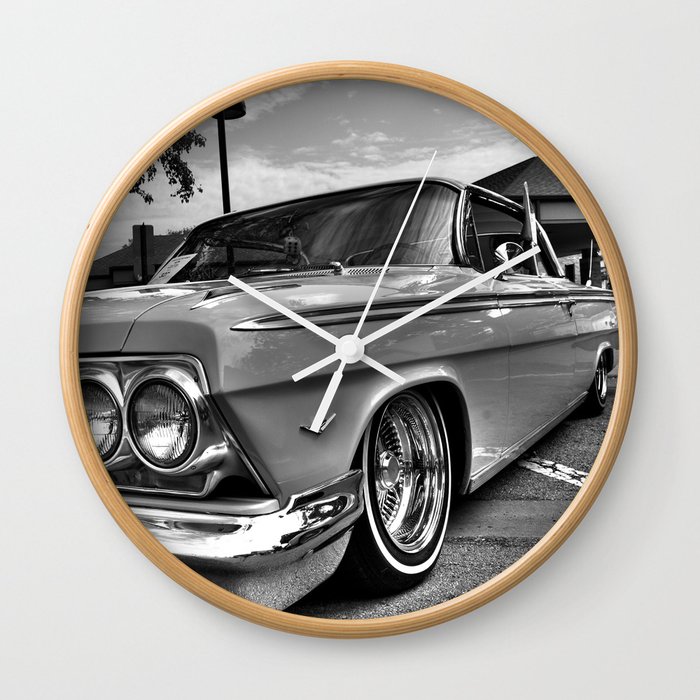 Cruisin' Lowrider Impala Classic Wall Clock