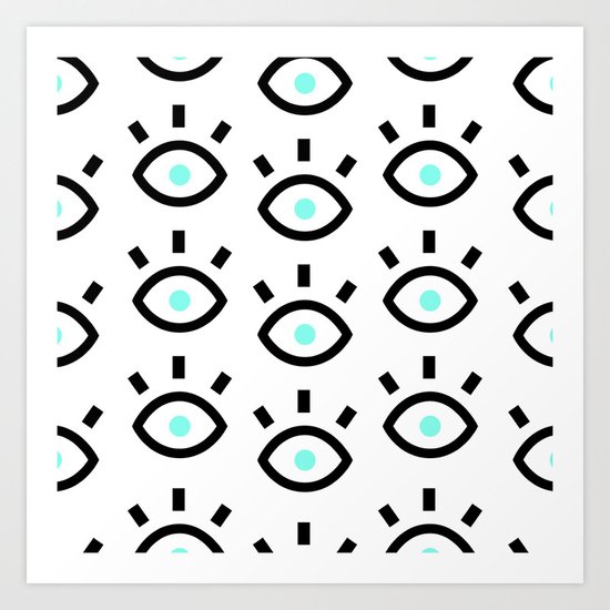 Eyes Art Print