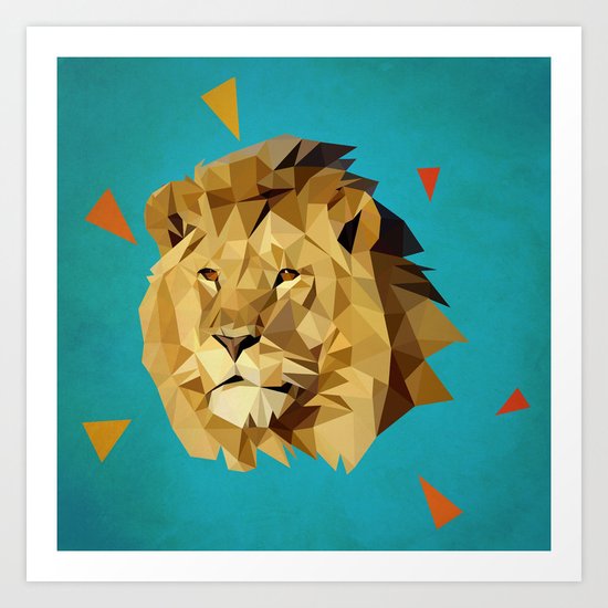 lion Art Print