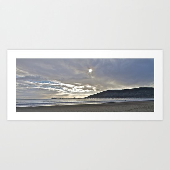 Clouded Art Print