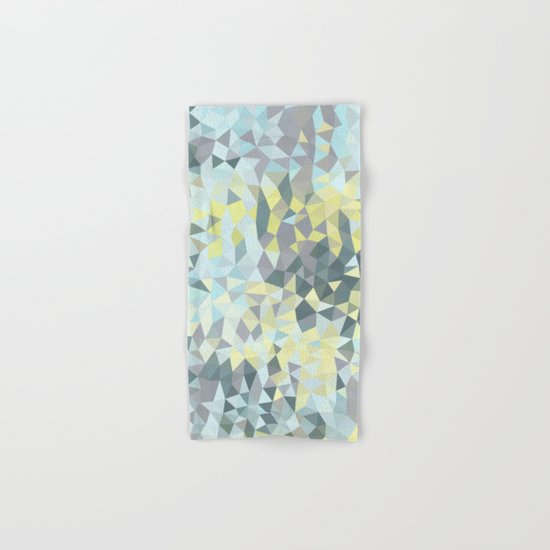 Spring Rain Tris Hand & Bath Towel