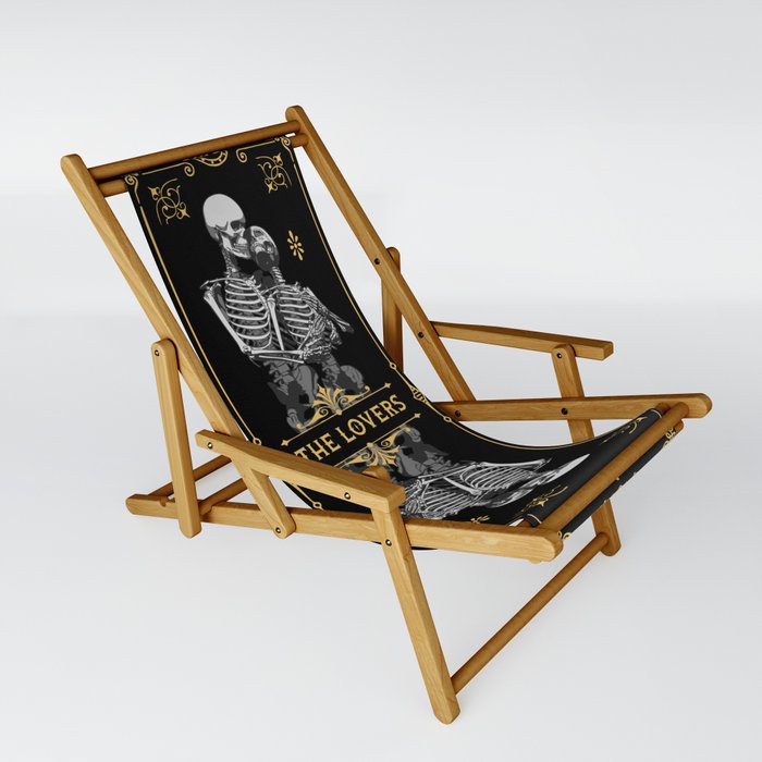 The Lovers VI Tarot Card Sling Chair