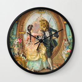 Beauty and the Beast Wall Clock