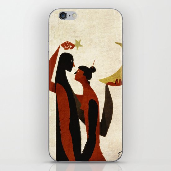 celestial bodies iPhone & iPod Skin