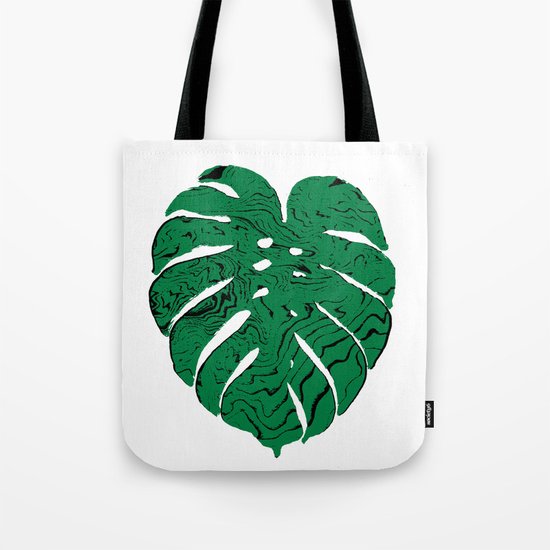 Monstera cheese plant house plants yoga studio minimalist art hipster decor Tote Bag