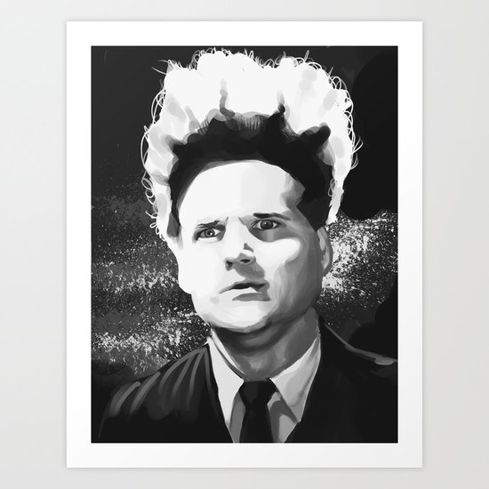 EraserHead Art Print