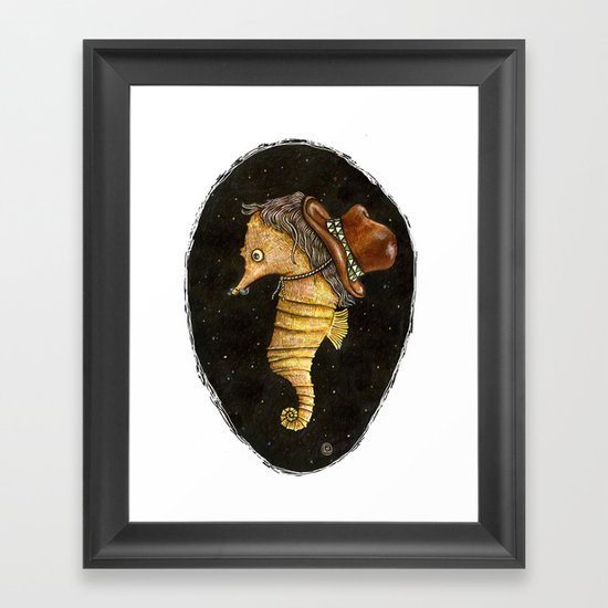 time travels with us Framed Art Print