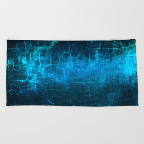 ε Blue Tauri Beach Towel