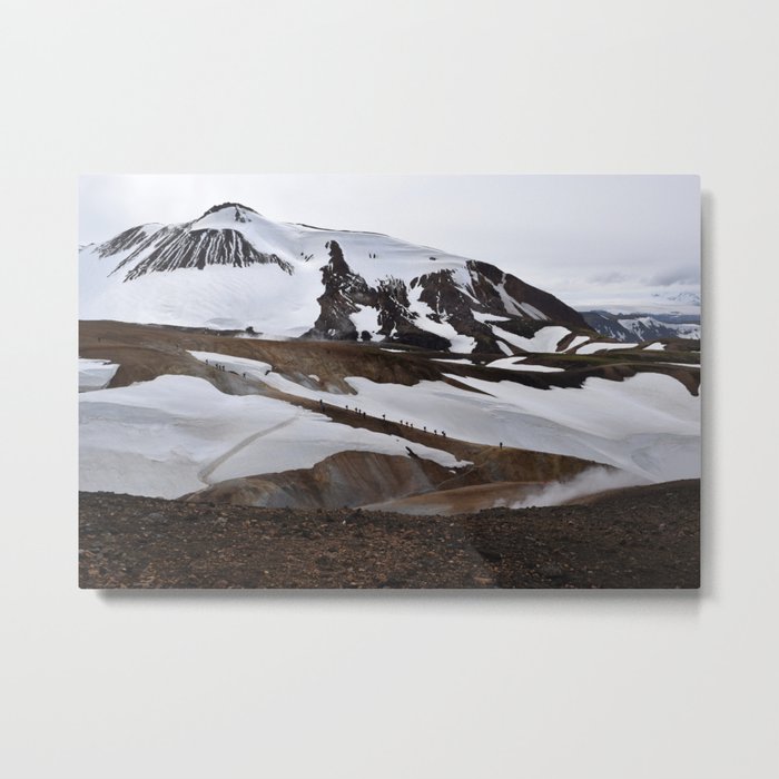 Mountains of Iceland Metal Print